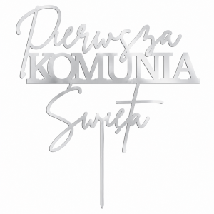 topper pierwsza komunia Święta