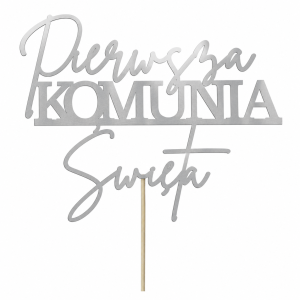 topper pierwsza komunia Święta